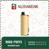Alibarbar Ingot - Blueberry Blast Ice 9000 Puffs 2 ALIBARBAR INGOT BLUEBERRY BLAST ICE