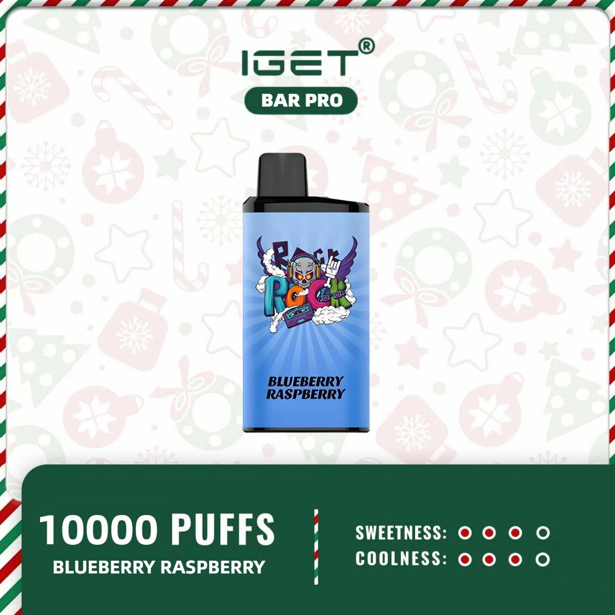 Iget Bar Pro - Blueberry Raspberry Ice 1 IGET Bar Pro Blueberry Raspberry Ice