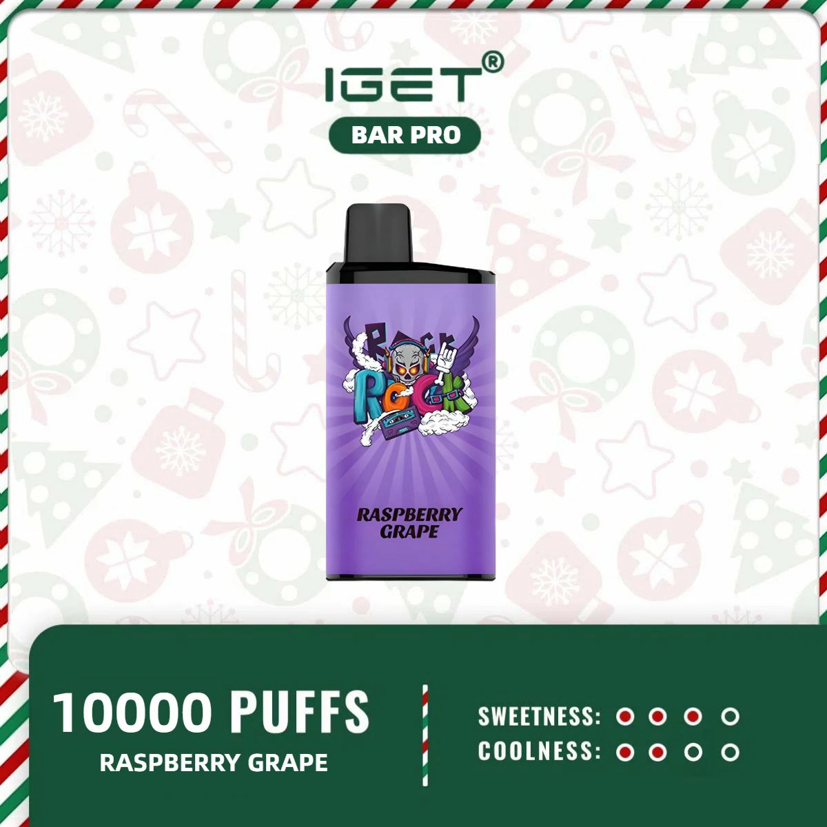 Iget Bar Pro - Raspberry Grape Ice 1 GET Bar Pro Raspberry Grape Ice