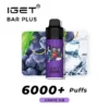 IGET BAR PLUS - GRAPE ICE 6000 PUFFS 2 IGET Bar Plus Grape Ice