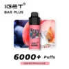 IGET BAR PLUS - GRAPE PEACH ICE 6000 PUFFS 2 IGET Bar Plus Grape Peach Ice