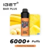 IGET BAR PLUS - PINEAPPLE BANANA 6000 PUFFS 2 IGET Bar Plus – Pineapple Banana
