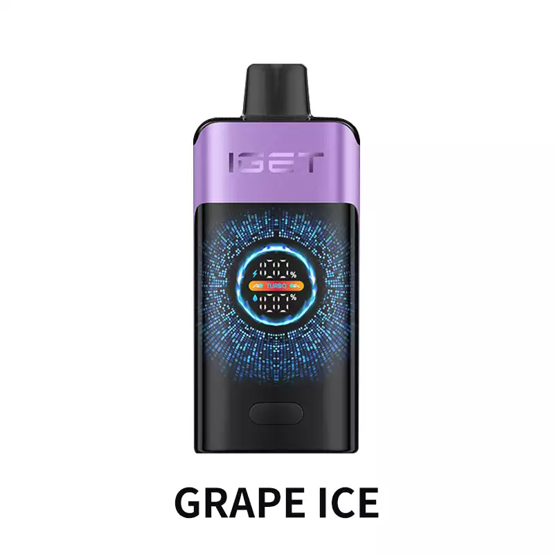 IGET ONE GRAPE ICE 12000 PUFFS 1 IGET One Grape Ice