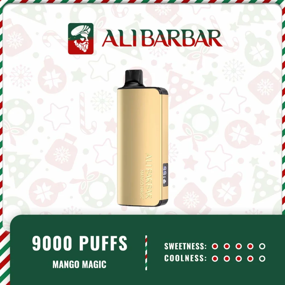 Alibarbar Ingot - Mango Magic Ice 9000 Puffs