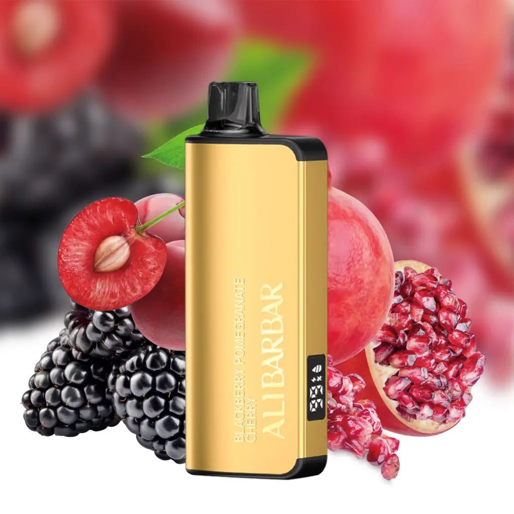Alibarbar Ingot - Blackberry Pomegranate Cherry 9000 Puffs 1 Alibarbar Ingot - Blackberry Pomegranate Cherry 9000 Puffs