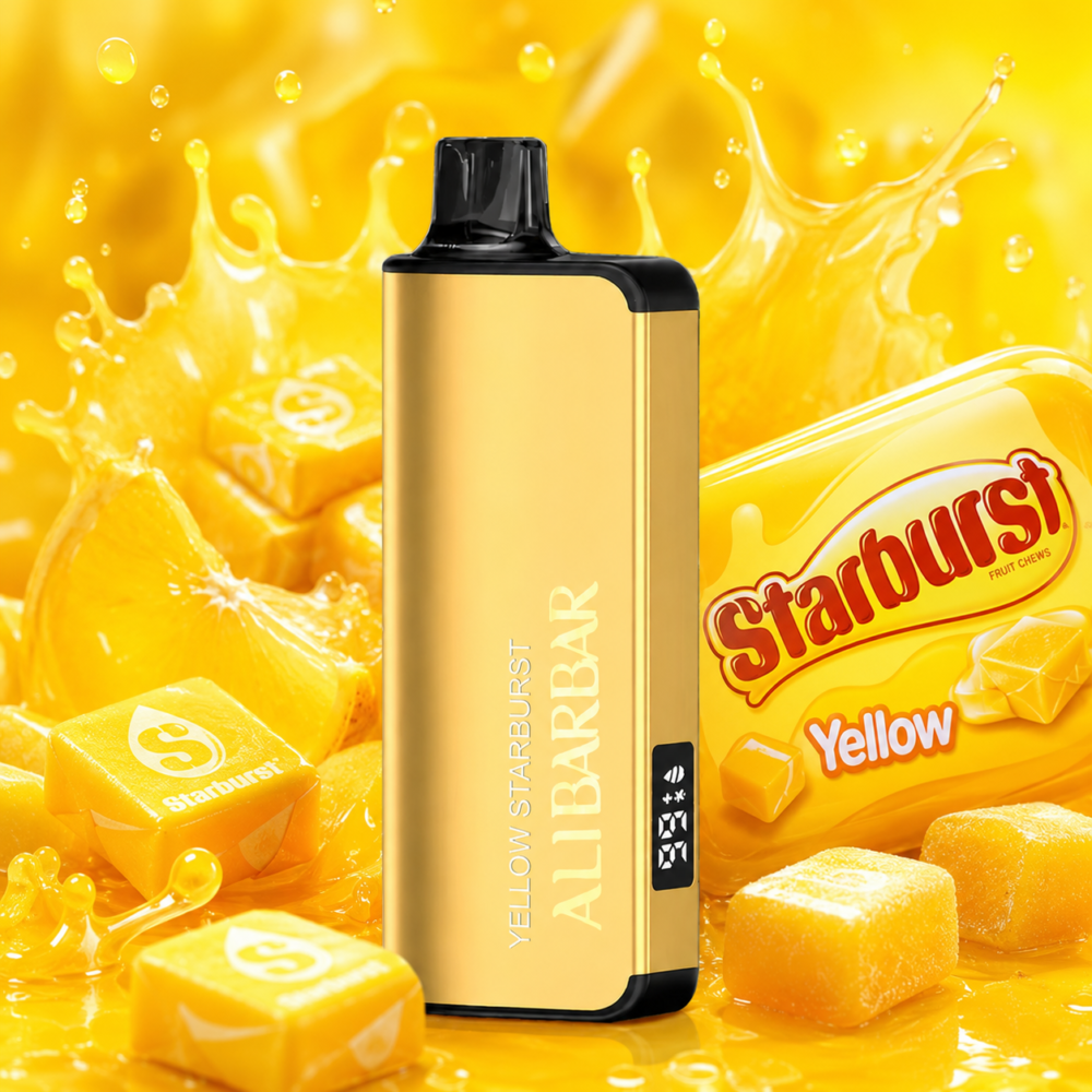 Alibarbar Ingot - Yellow Starburst 9000 Puffs