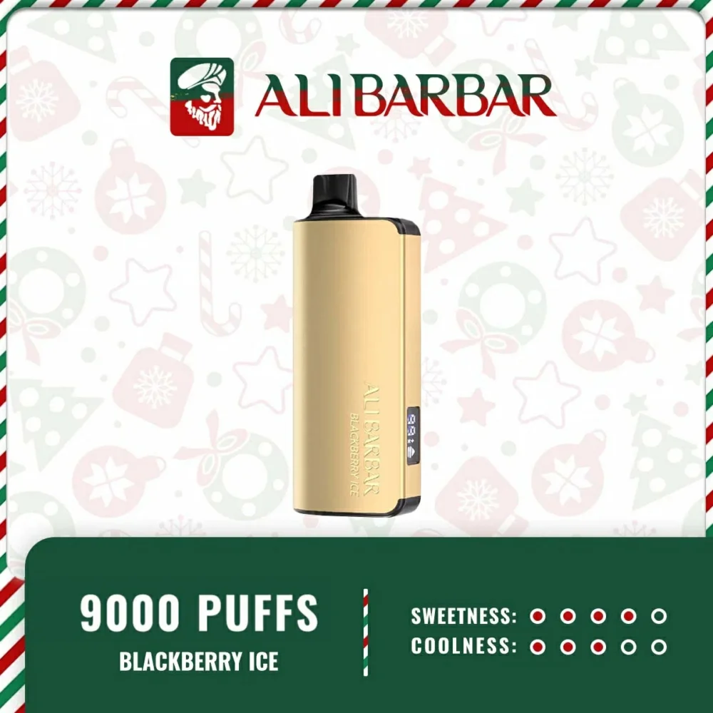 Alibarbar Ingot - Blackberry Ice 9000 Puffs