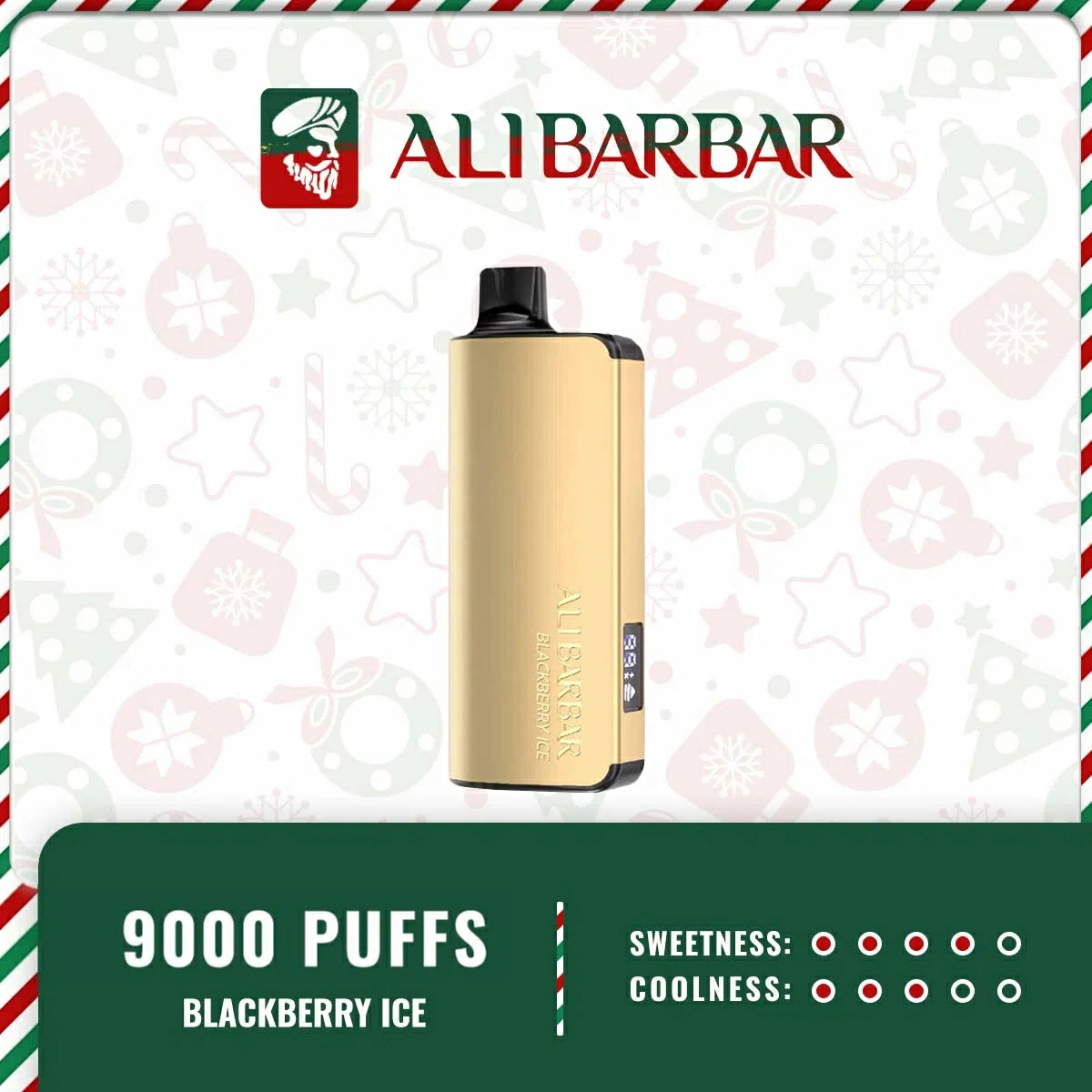Alibarbar Ingot - Blackberry Ice 9000 Puffs 1 Alibarbar Ingot - Blackberry Ice 9000 Puffs