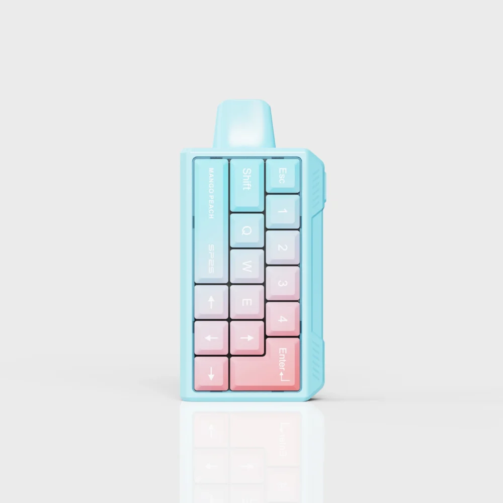 Sp2s Swift Keyboard - mango peach 20000 Puffs