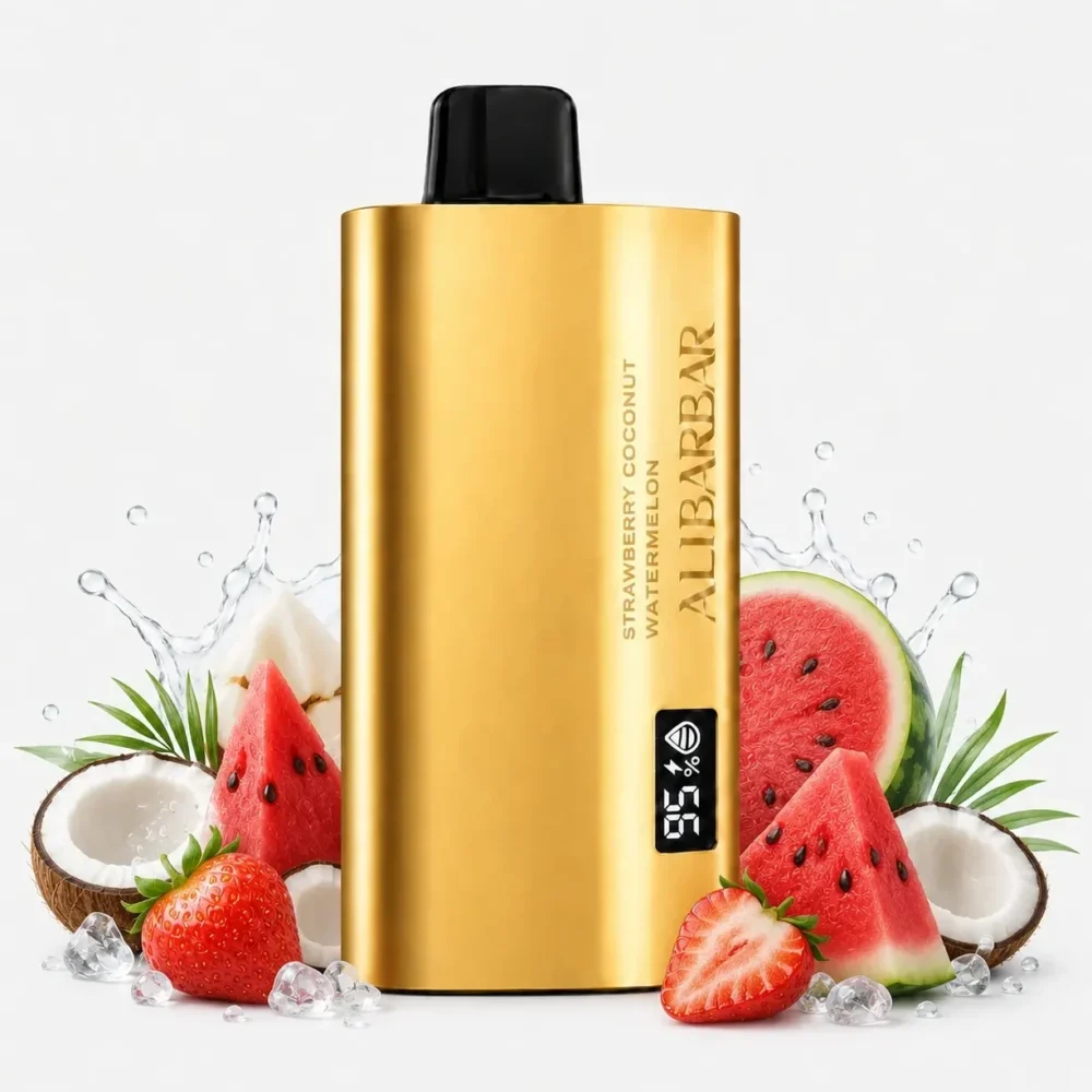 TEQ Alibarbar Strawberry Watermelon Coconut 12000 Puffs