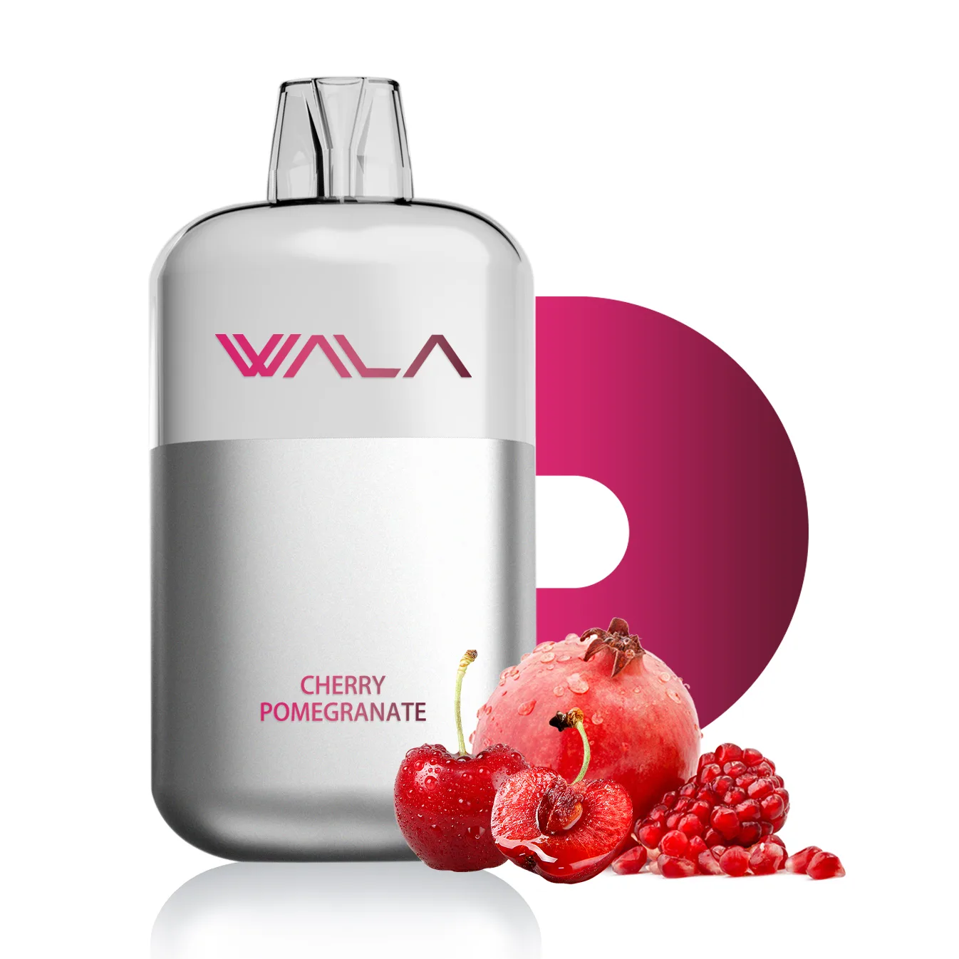 Wala Pop Cherry Pomegranate 10000 Puffs 1 Wala Pop Cherry Pomegranate 10000 Puffs