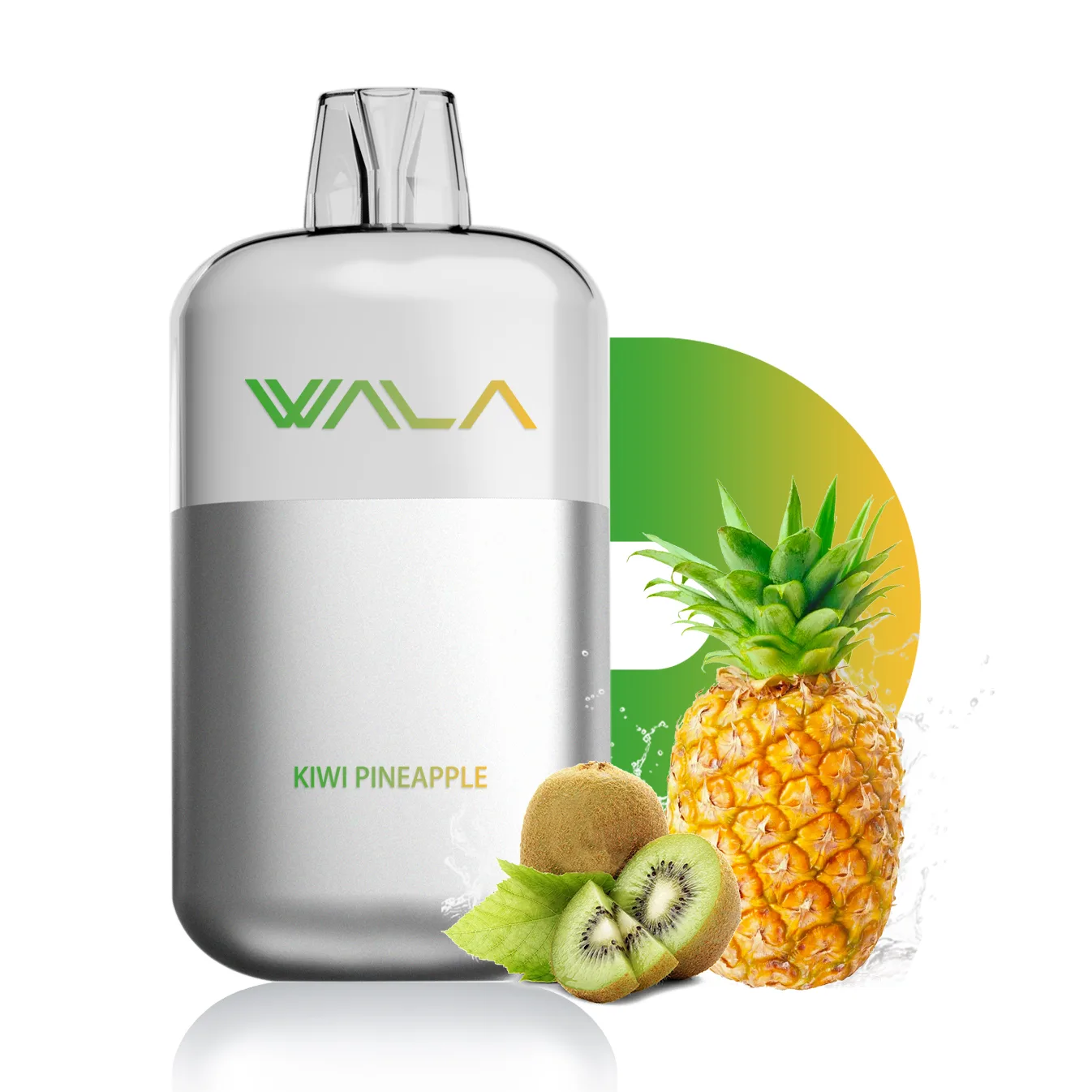 Wala Pop Kiwi Pineapple 10000 Puffs 1 Wala Pop Kiwi Pineapple 10000 Puffs