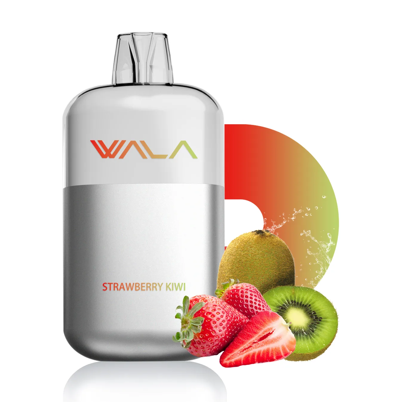 Wala Pop Strawberry Kiwi 10000 Puffs 1 Wala Pop Strawberry Kiwi 10000 Puffs