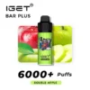 IGET BAR PLUS - DOUBLE APPLE 6000 PUFFS